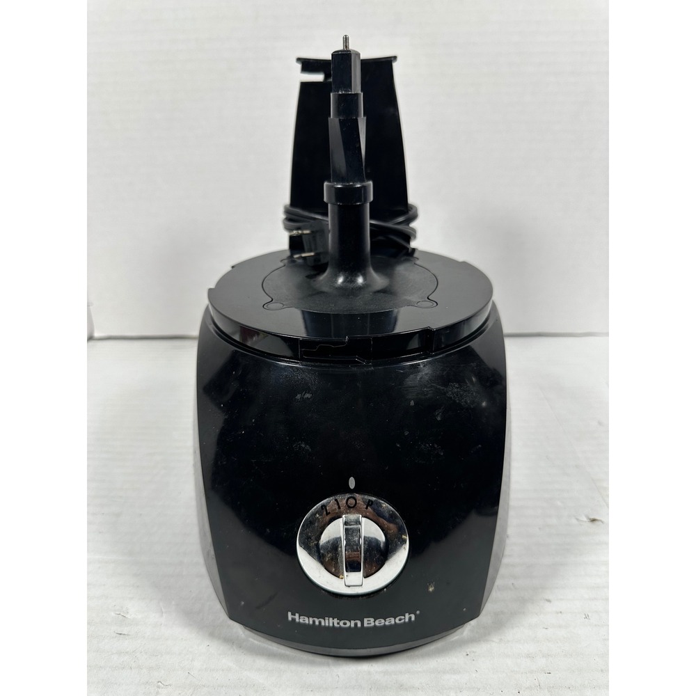 Hamilton Beach Food Processor Replacement Motor Base Black Model 70670 Type FP14